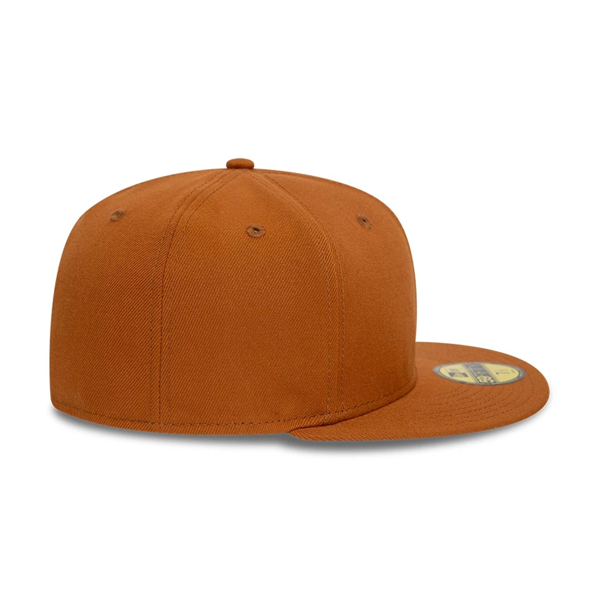 New Era Essential Brown 59FIFTY Fitted Cap、mySite、vikingsvslions