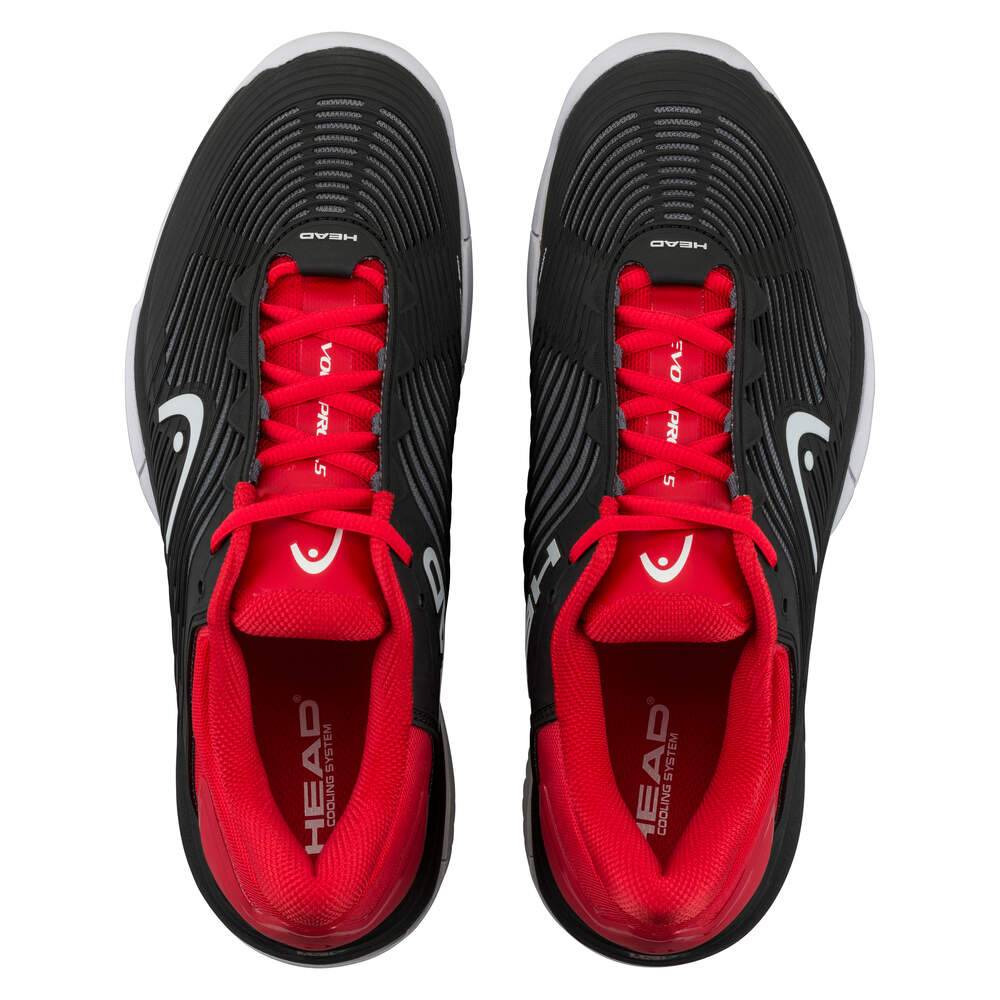 Head Revolt Pro 4.5 Men's Tennis Shoe (Black/Red)