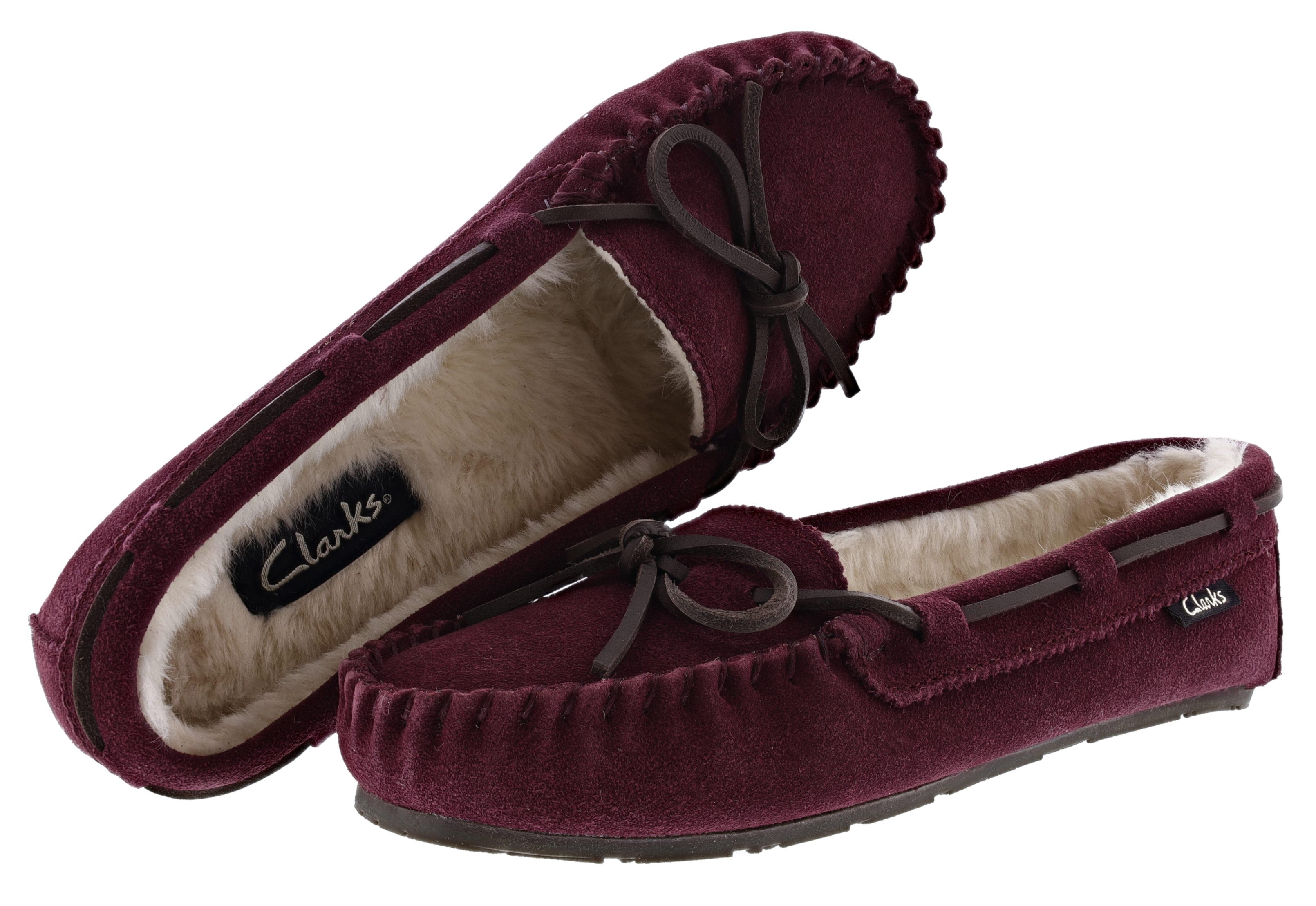 Clarks Women's Moccasin Winter Slippers Nancy、mySite、dreamappss