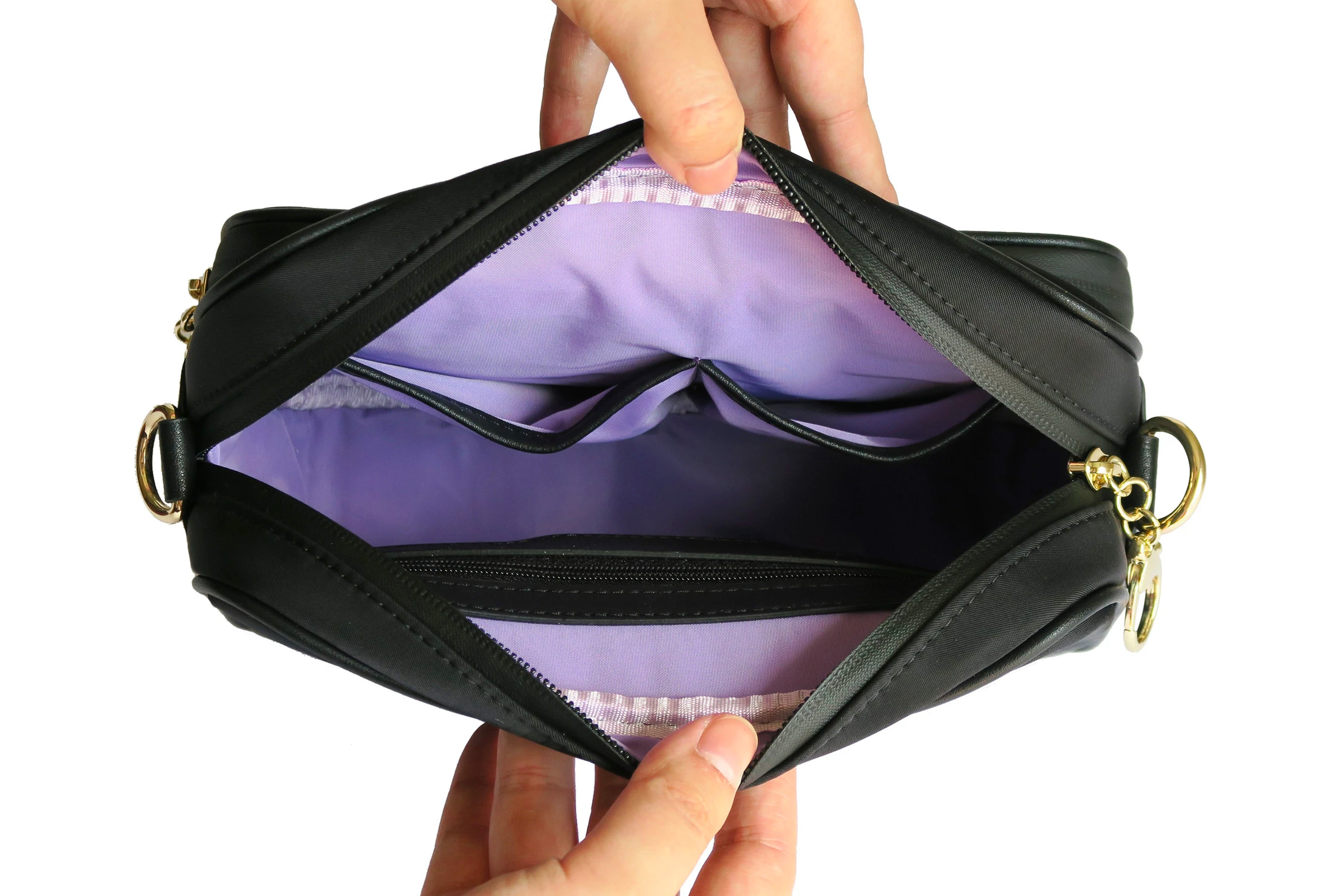 Crissy Full Crossbody with Classic Clasps Strap、mySite、garagedoors4me