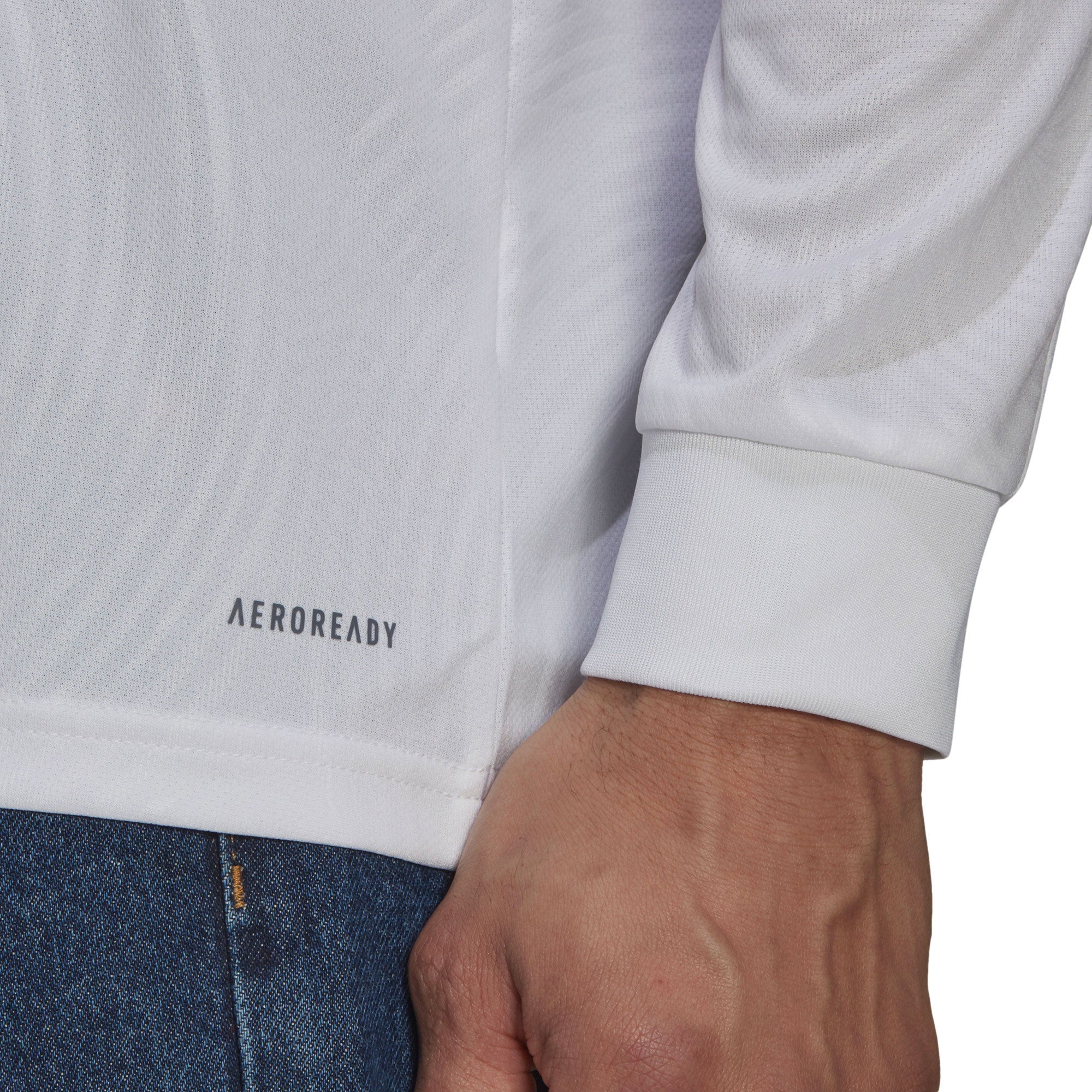 adidas Men's Real Madrid 2021/22 Long Sleeve Home Jersey White/Blue、mySite、bottomscart