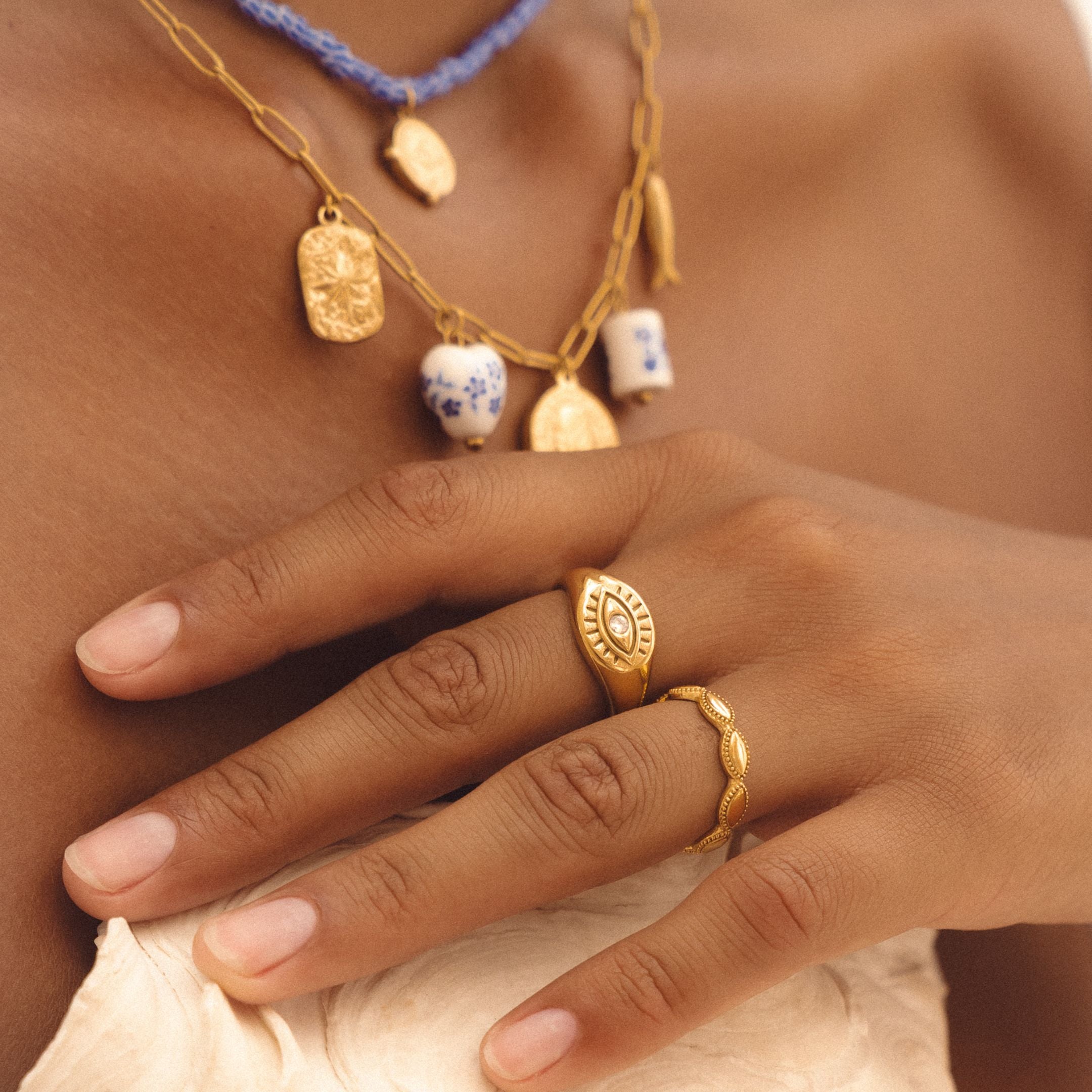 Evil Eye Signet Ring、mySite、hinf8tx79