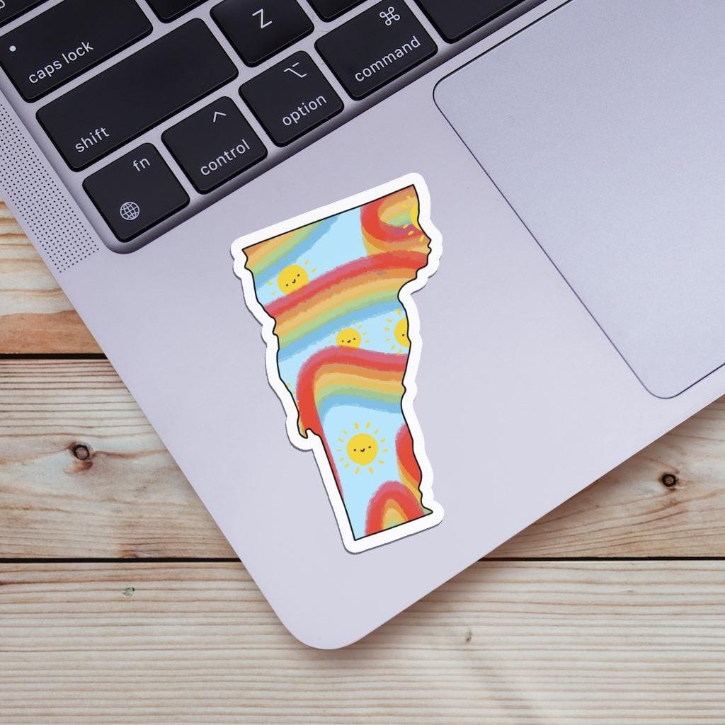  Vermont Rainbow Fun Sticker、mySite、elrpsem3k