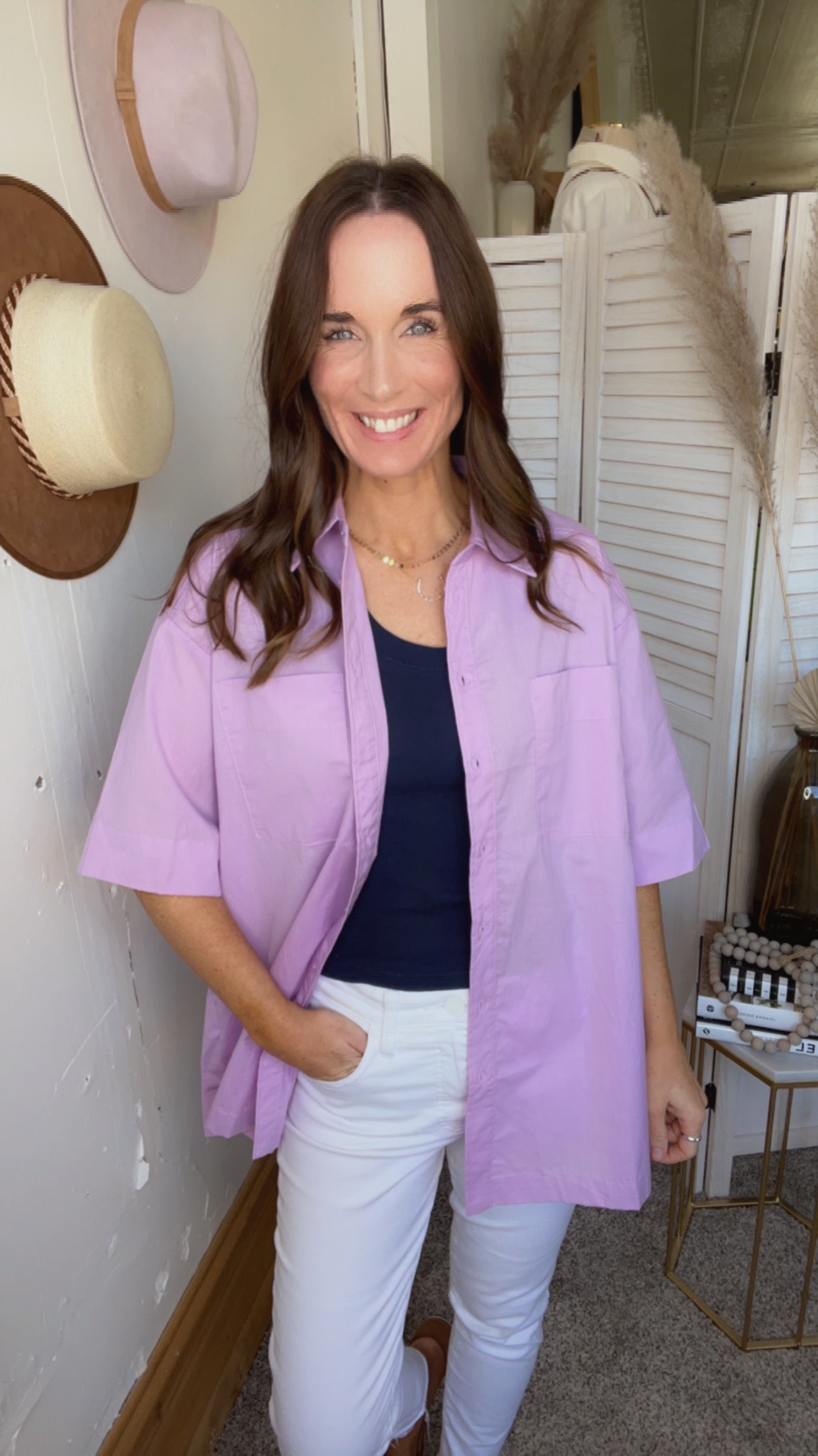 Riley's Button Up Shirt、mySite、garagedoors4me