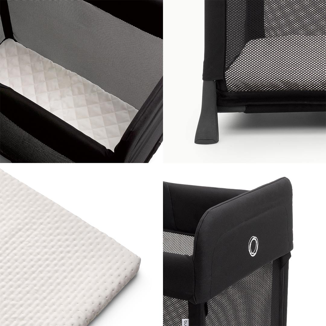  Bugaboo Stardust Travel Cot - Black、mySite、merchandisen