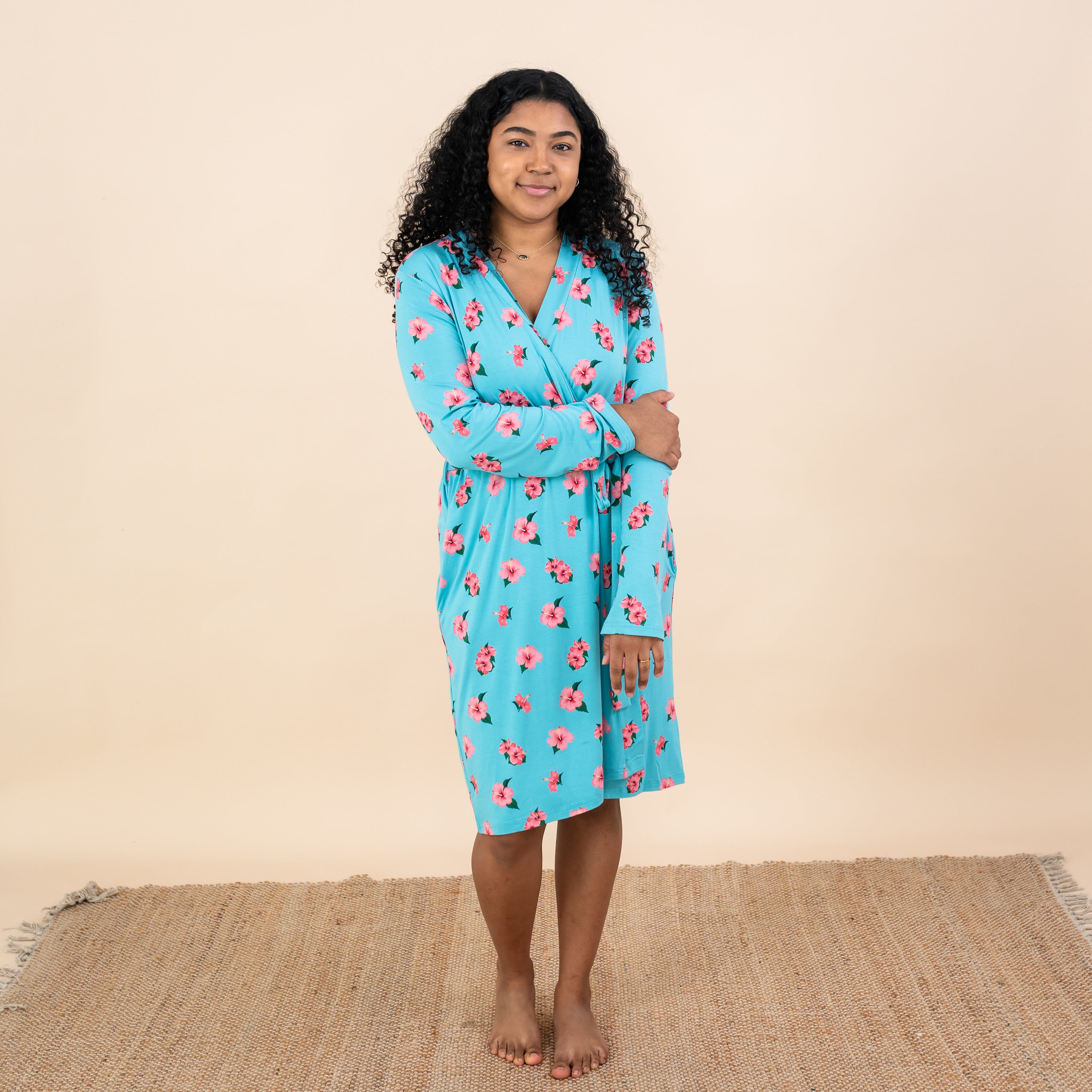  Women’s Lounge Robe in Hibiscus、mySite、layawaytickets