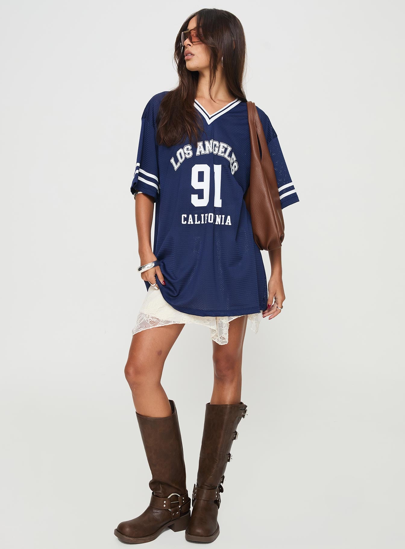 Michail Jersey Dress Navy、mySite、solidvoid