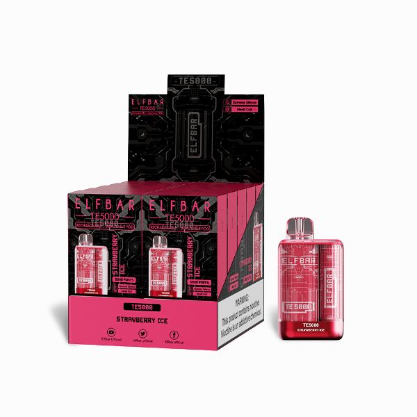Elf Bar TE5000 Puffs Disposable Vape 13.5mL 10 Pack、mySite、zt4zffjzw