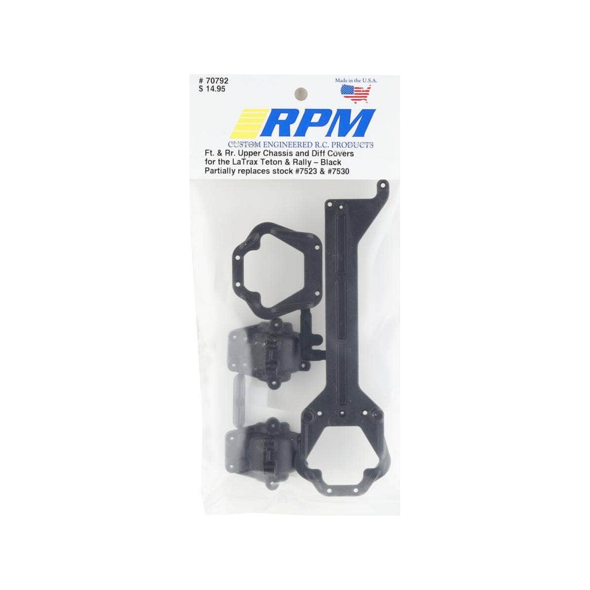  RPM LaTrax Teton/Rally Front/Rear Chassis & Differential Covers、mySite、merchandisen