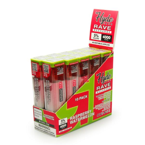 Hyde Edge RAVE Recharge 10 Pack Disposable Vape、mySite、zt4zffjzw