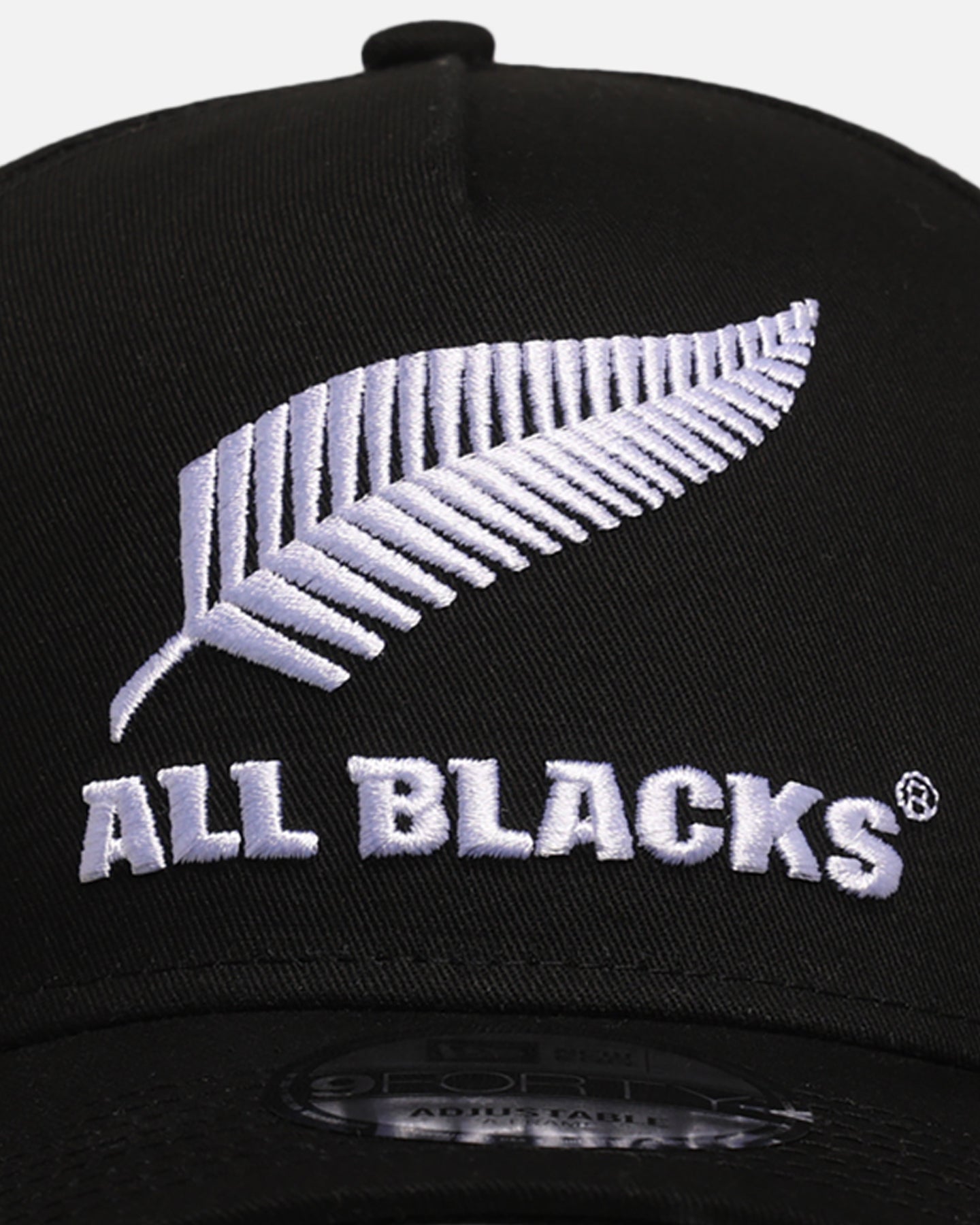 New Era New Zealand All Blacks 'All Blacks Collection' 9FORTY A-Frame Snapback Black/White、mySite、zt4zffjzw