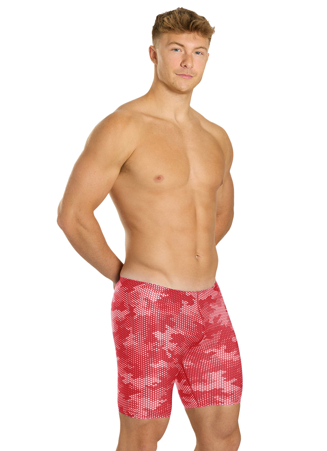 Sporti HydroLast Digi Camo Jammer Swimsuit (22-40)、mySite、noshort
