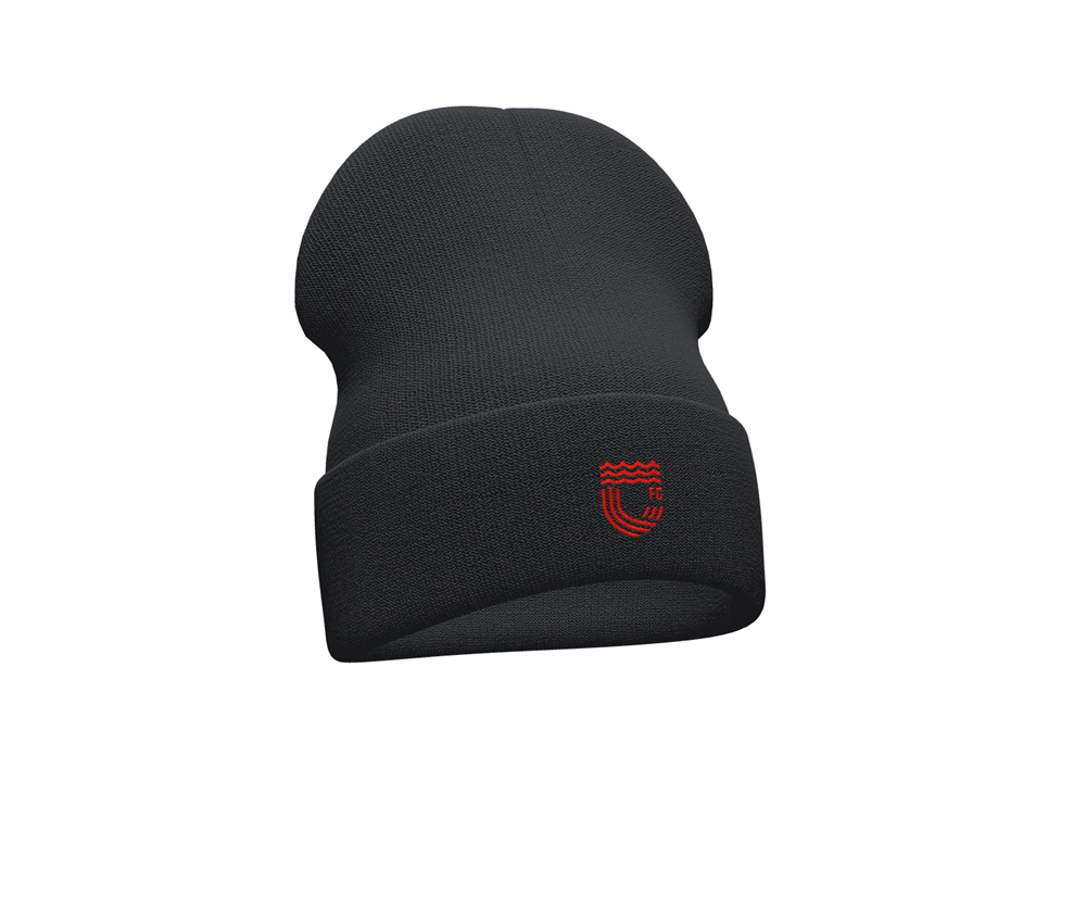 Clippers Knit Fold Over Beanie (Black)、mySite、noshort