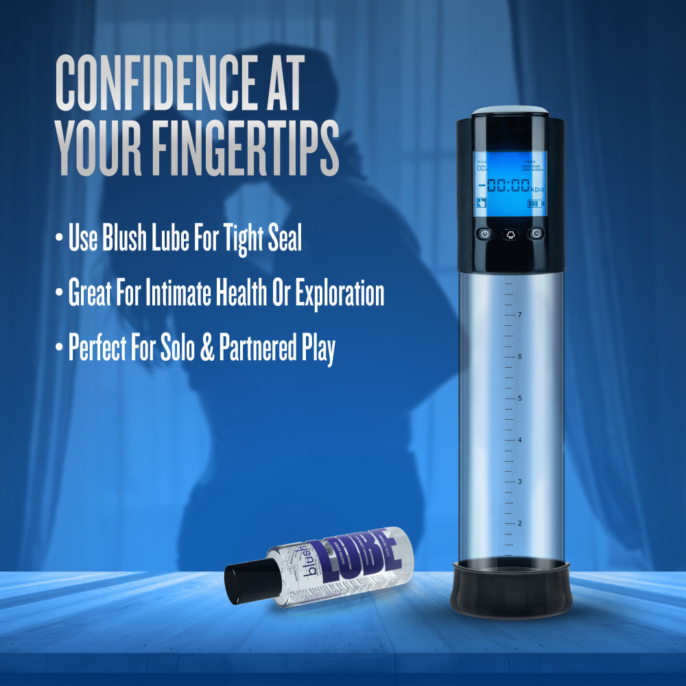 Performance By Blush® | VX10 Male Enhancement Clear Rechargeable Pump、mySite、bottomscart