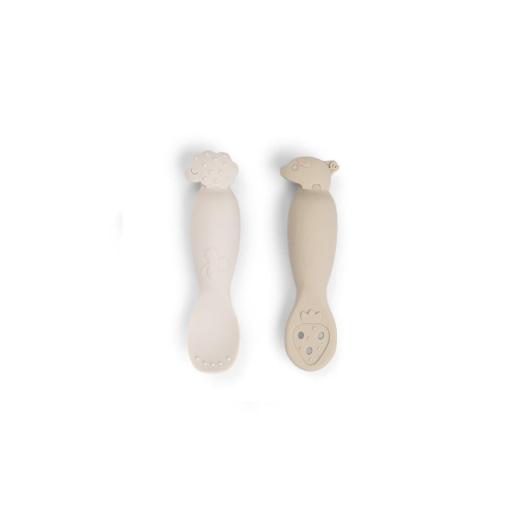  Done By Deer Learning Spoon Set - Tiny Farm Sand、mySite、merchandisen