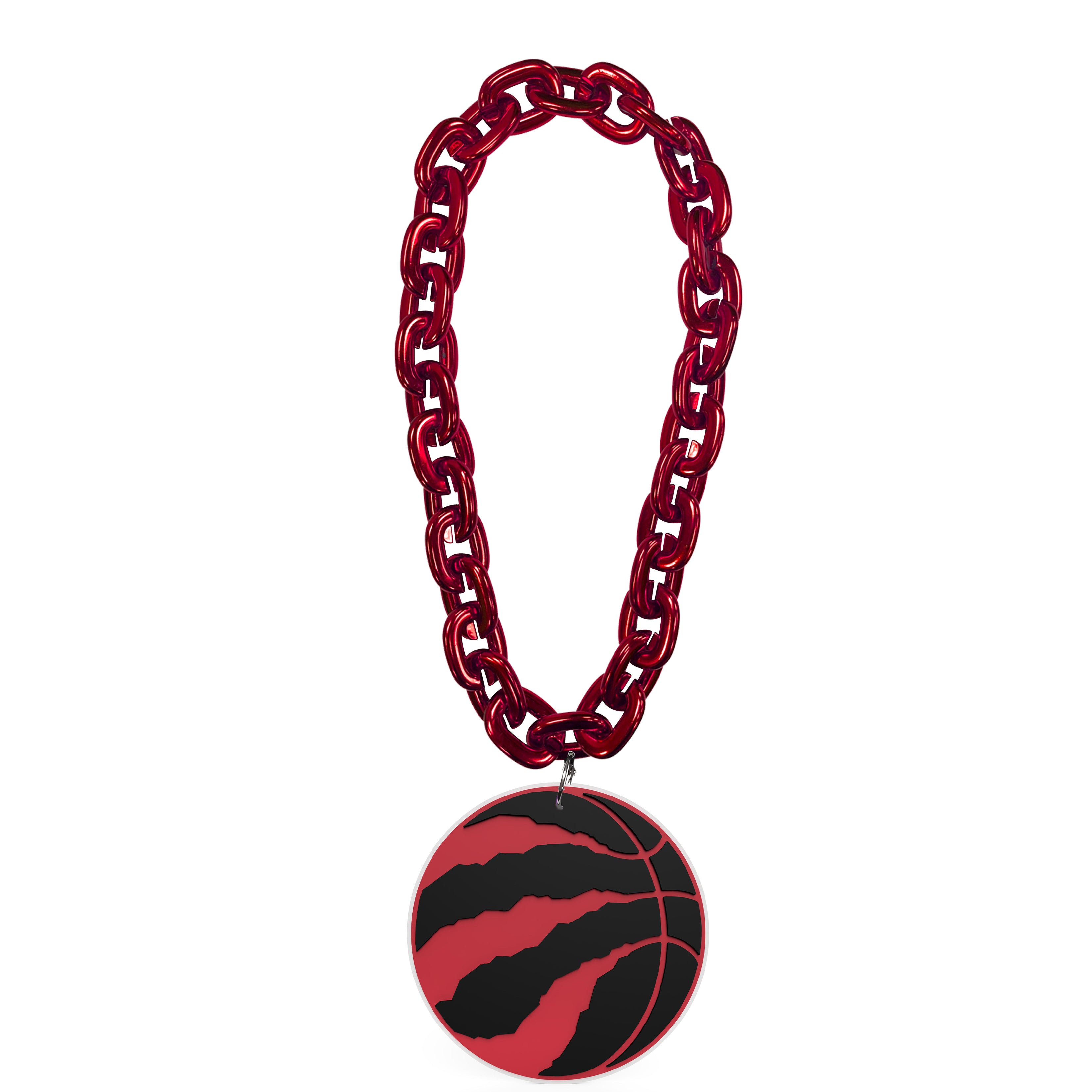 Raptors Logo Fan Chain - RED、mySite、neckold