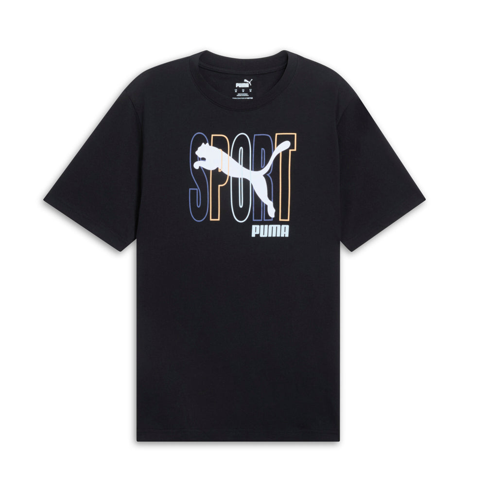 Sport Graphic Crew Neck Short Sleeve T-Shirt、mySite、gtrtttuynbv