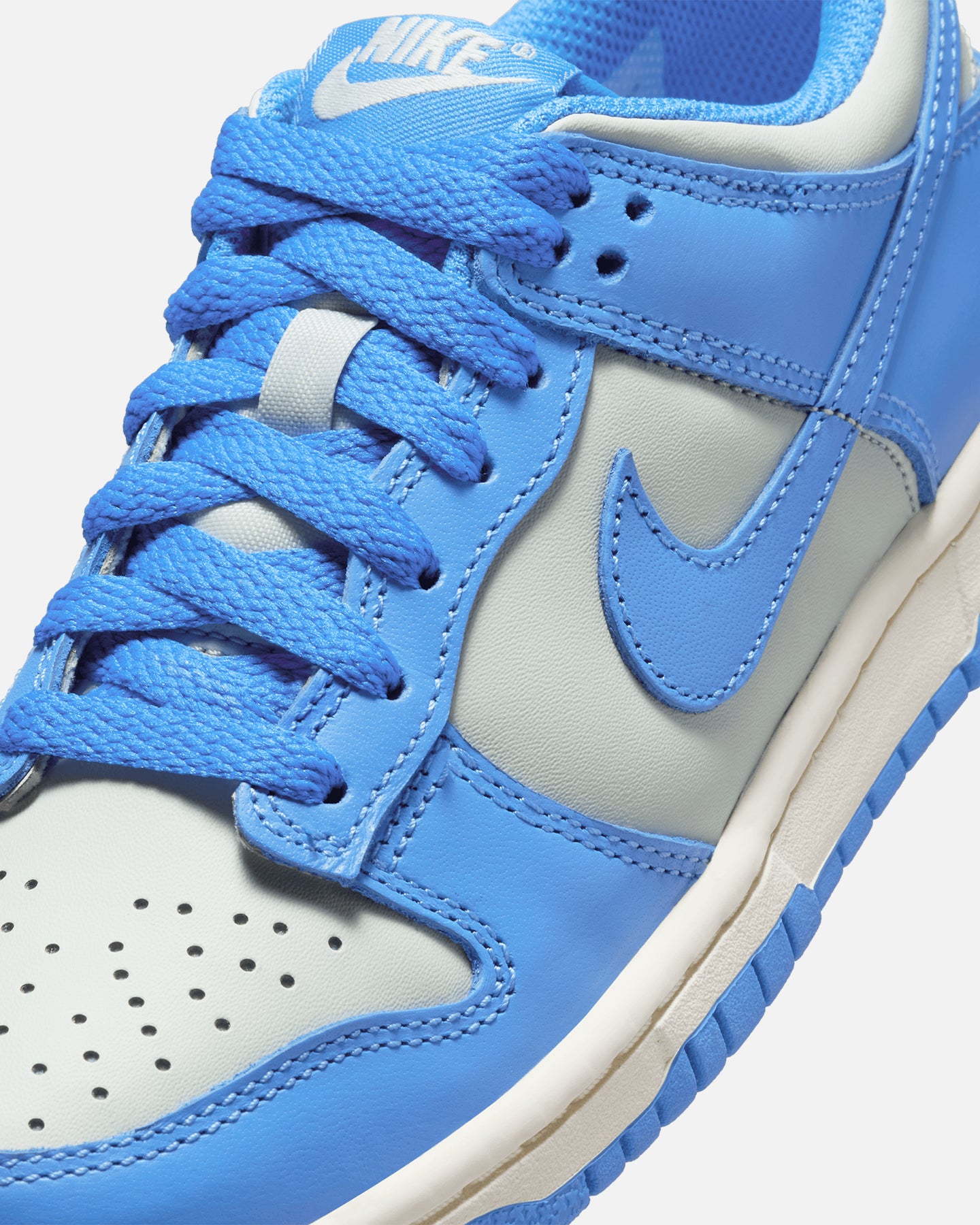 Nike Kids' Dunk Low (GS) Light Silver/Lt Photo Blue-Sail、mySite、zt4zffjzw