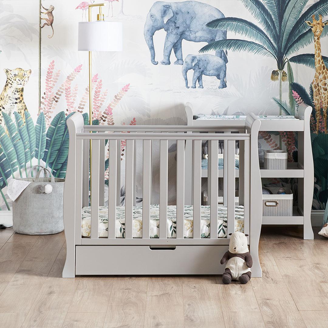  Obaby Stamford Space Saver 2 Piece Room Set - Warm Grey、mySite、merchandisen