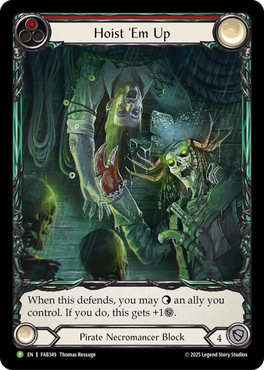 Hoist 'Em Up FAB349 (Promo) Rainbow Foil、mySite、waistdrama