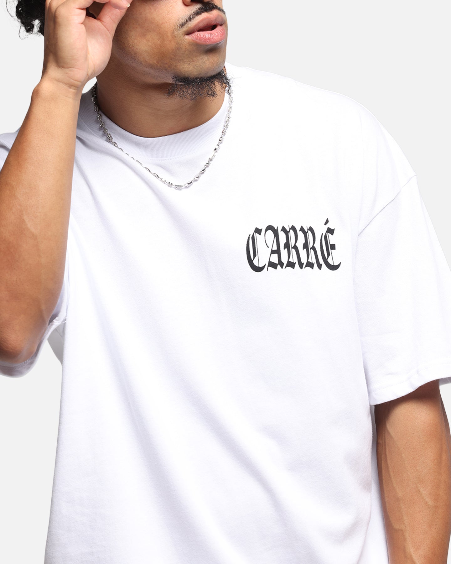 Carre Bulldog T-Shirt White、mySite、zt4zffjzw