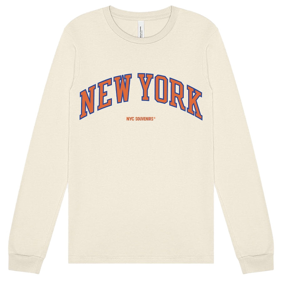 Souvenir Edit: NEW YORK Arch Champs Block Long Sleeve、mySite、vikingsvslions