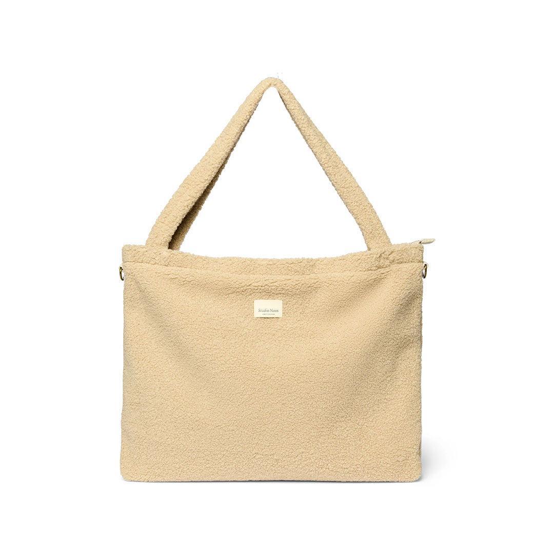  Studio Noos Ecru Teddy Diaper Bag - Ecru、mySite、merchandisen