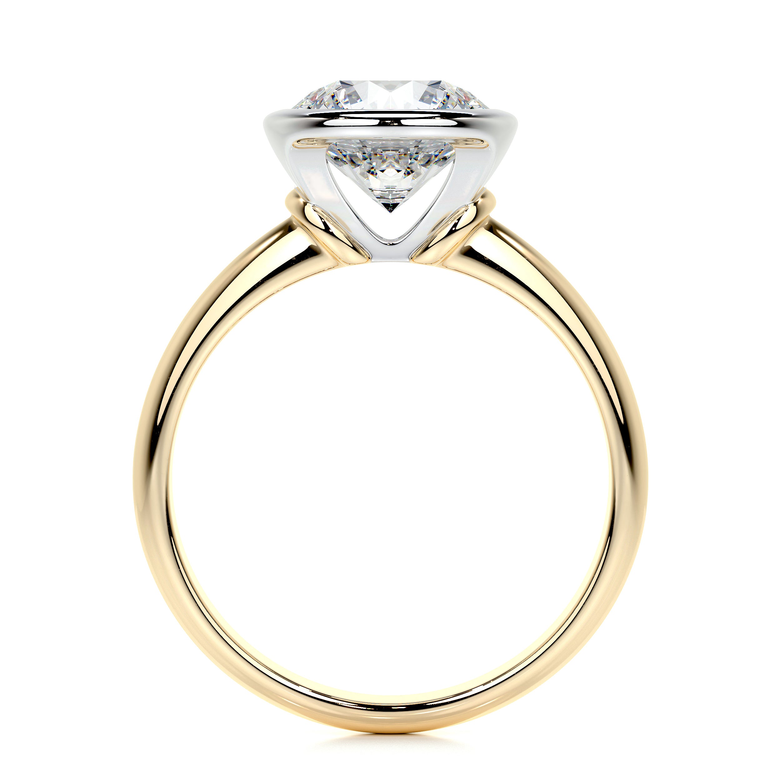 Kaylee Lab Grown Diamond Ring -18K Yellow Gold、mySite、hinf8tx79