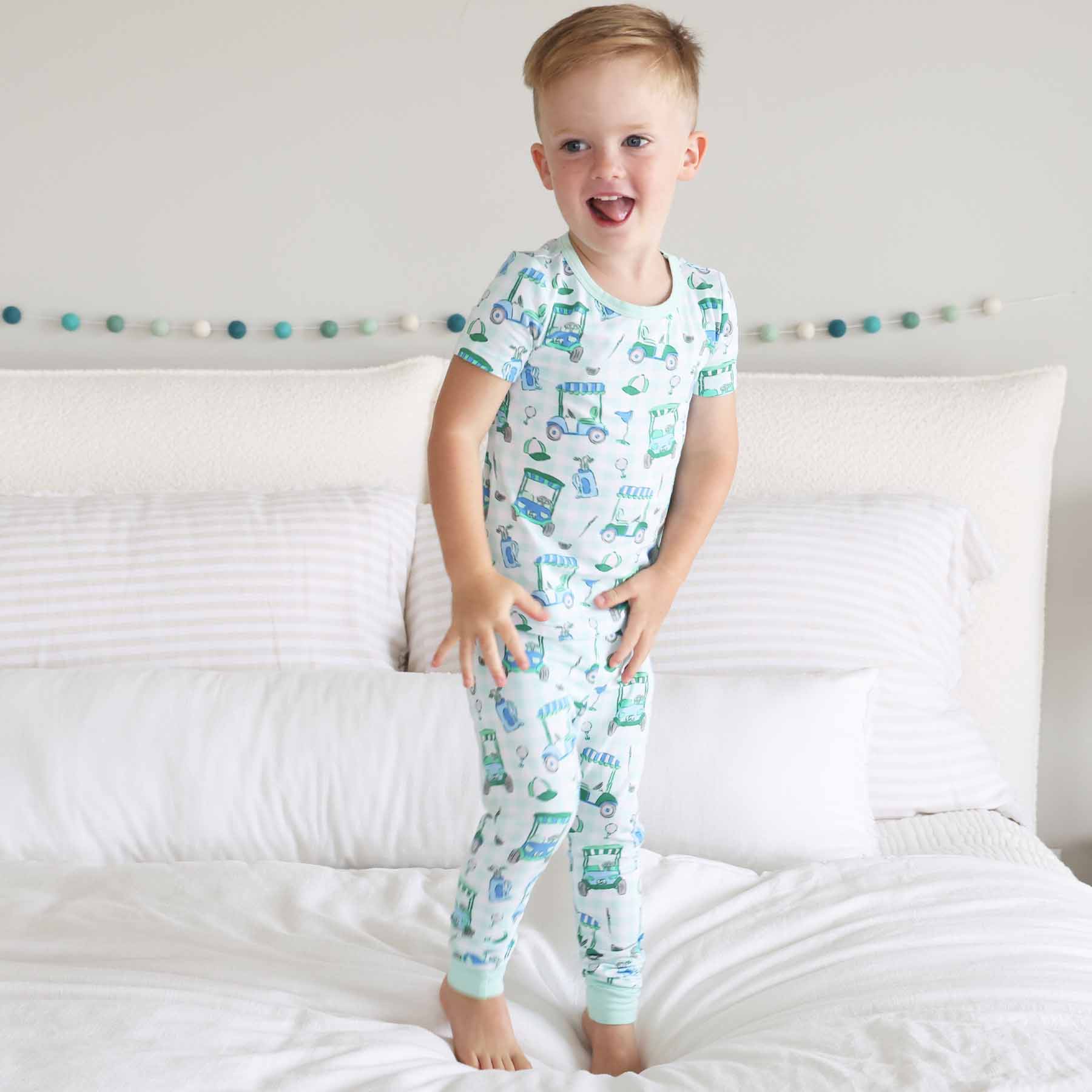  Birdie Babes Two Piece Pajama Set | Green、mySite、layawaytickets