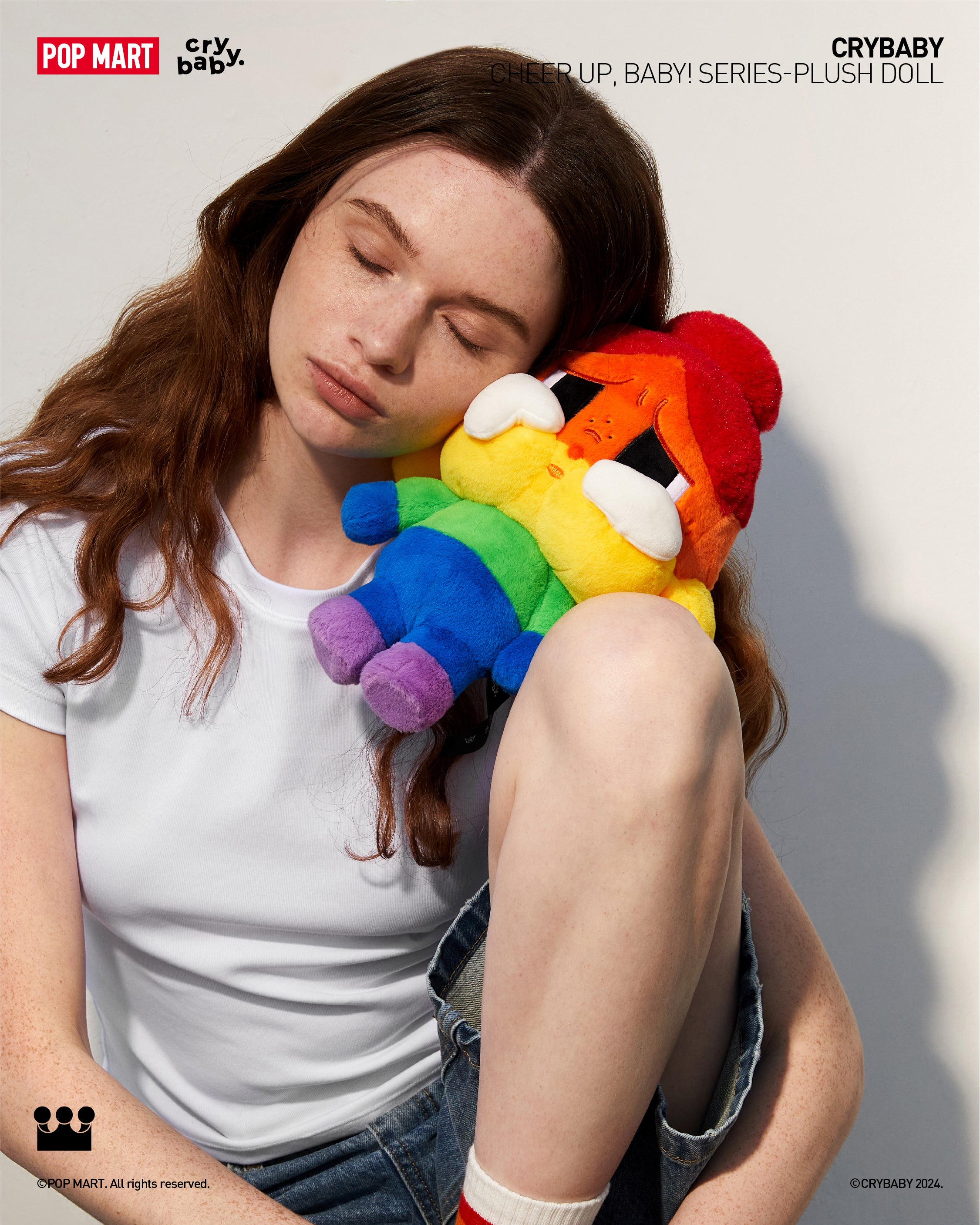  POP MART CRYBABY CHEER UP, BABY! SERIES-Plush Doll、mySite、greenlandpopulation