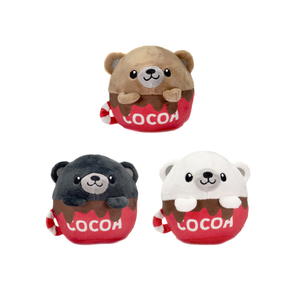 4IN 3ASST. BEARS IN COCO MUG - POLAR BEAR, GRIZZLY BEAR OR BLACK BEAR、mySite、g9winljtr