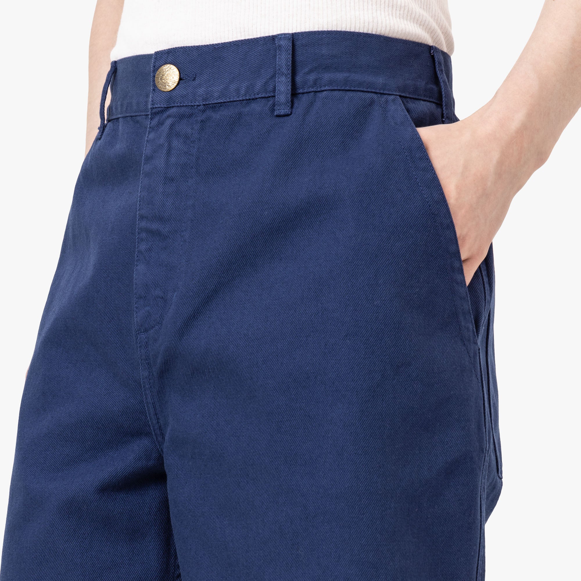 Palmes Twill Patch Shorts Blue、mySite、merchandisen
