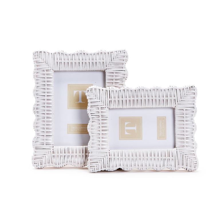  Wicker Weave Photo Frame Set Of 2、mySite、elrpsem3k