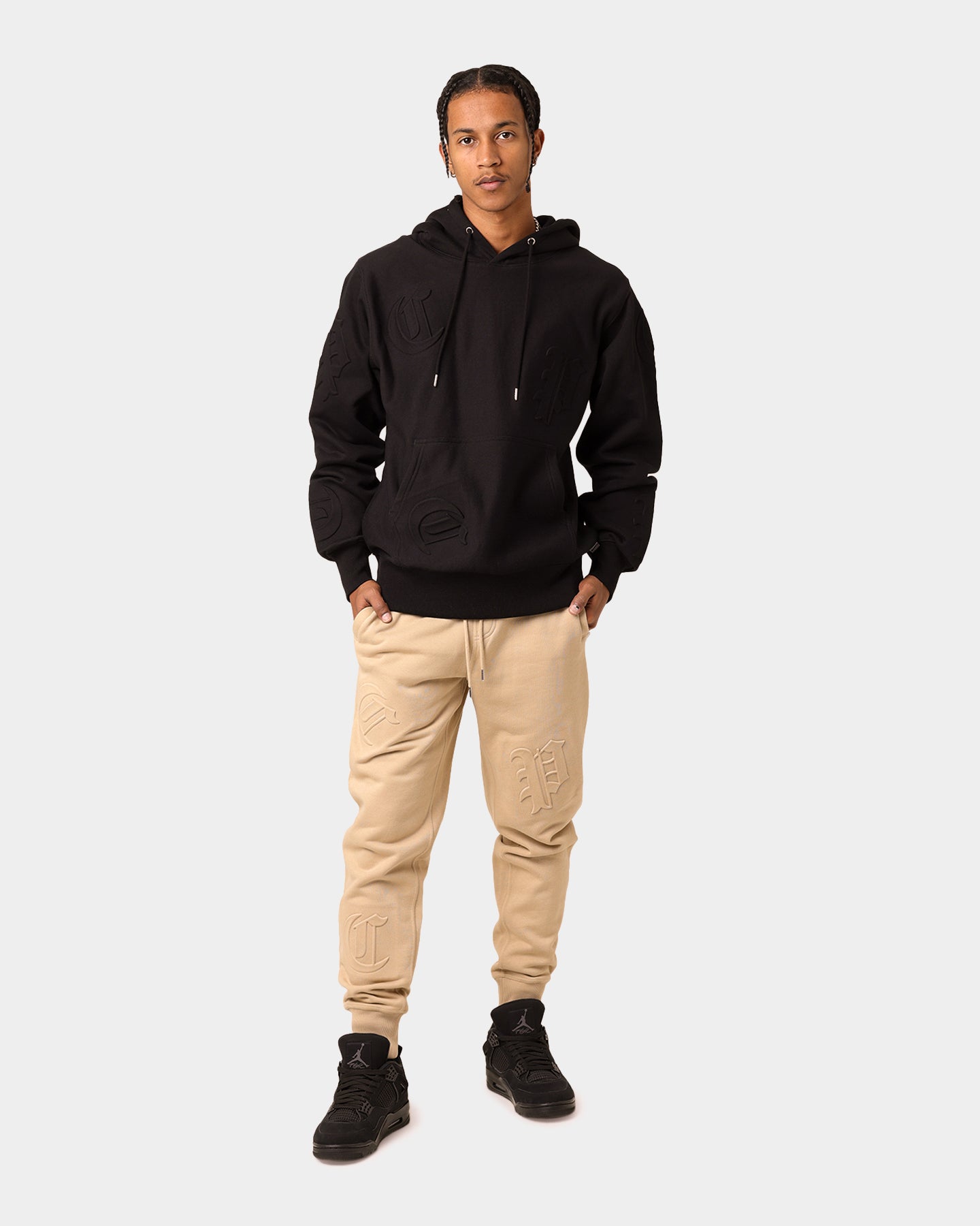 Carré CP Impression Classic Sweat Pants Stone、mySite、zt4zffjzw