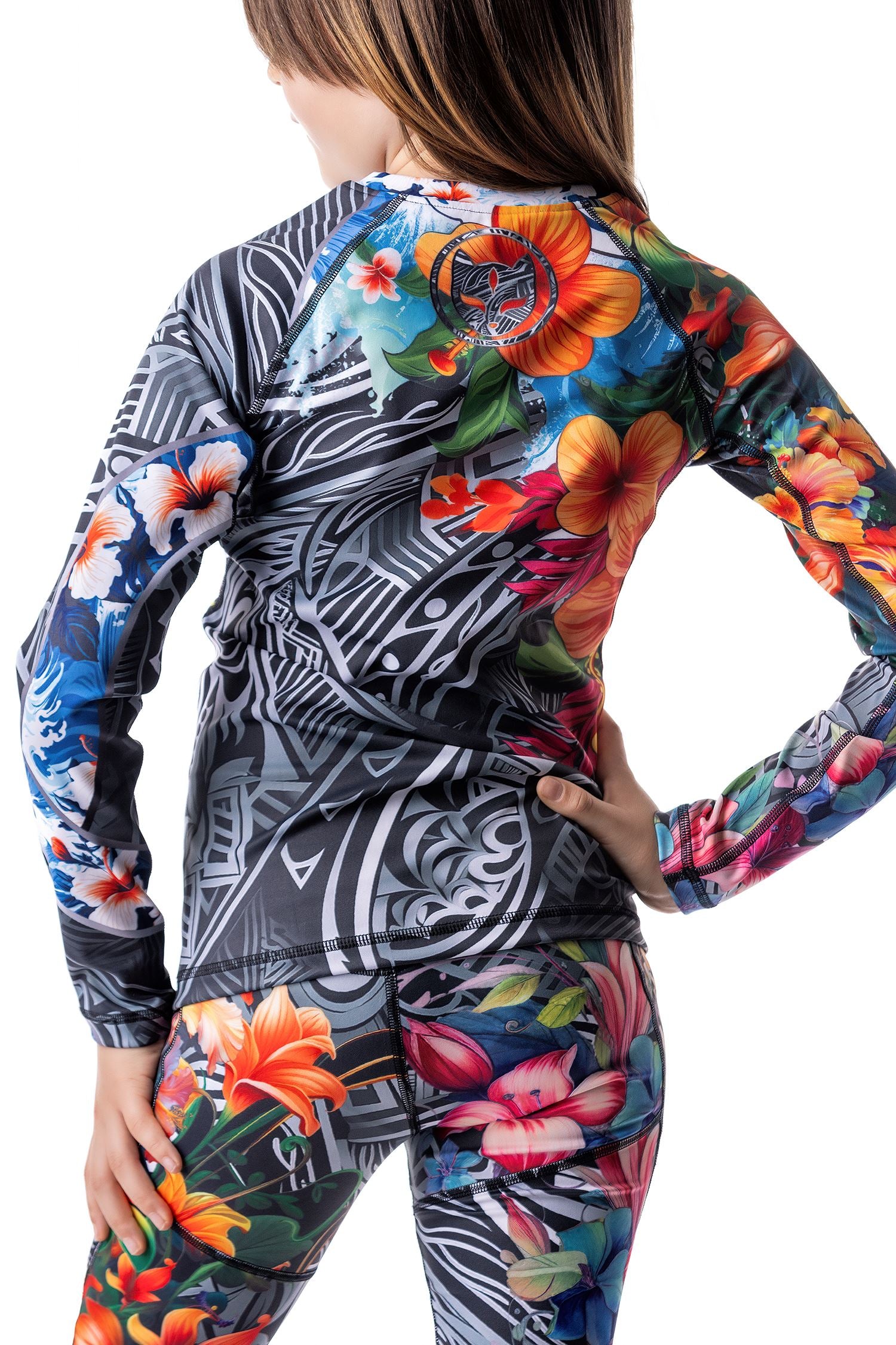 Girls' Big Kahuna Jiu Jitsu Youth Rashguard - Long Sleeve、mySite、gigharbornorthrealestate