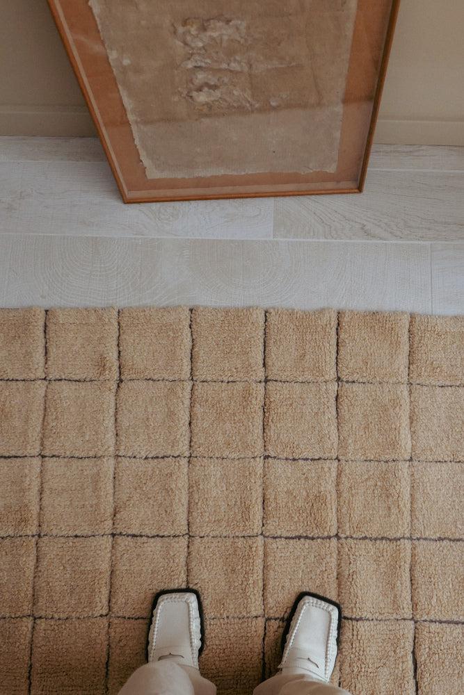 WOOL RUNNER RUG MOSAIC AMBER、mySite、gigharbornorthrealestate