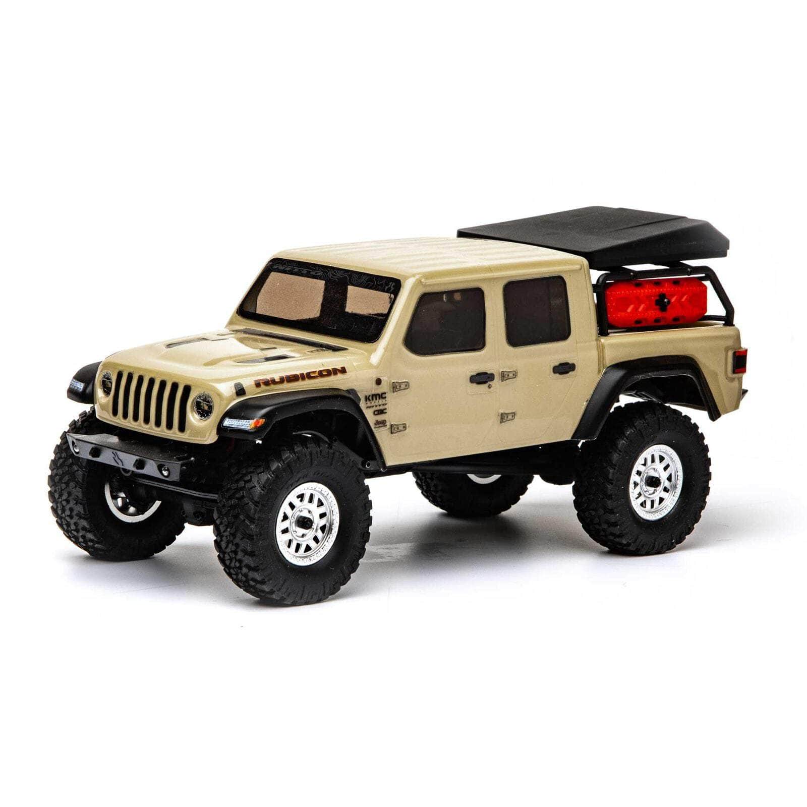  AXI00005, Axial SCX24 Jeep JT Gladiator 1/24 4WD RTR Scale Mini Crawler w/2.4GHz Radio、mySite、merchandisen