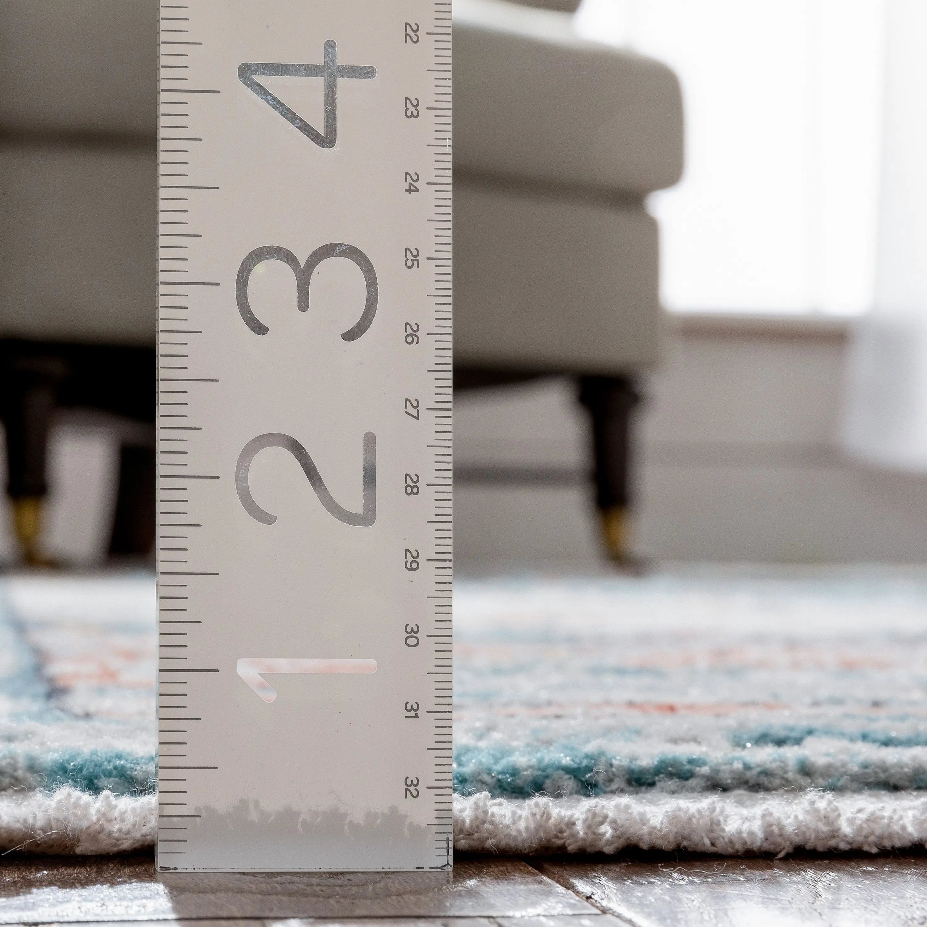 Manor Vintage Bohemian Medallion Oriental Blue Rug、mySite、gigharbornorthrealestate