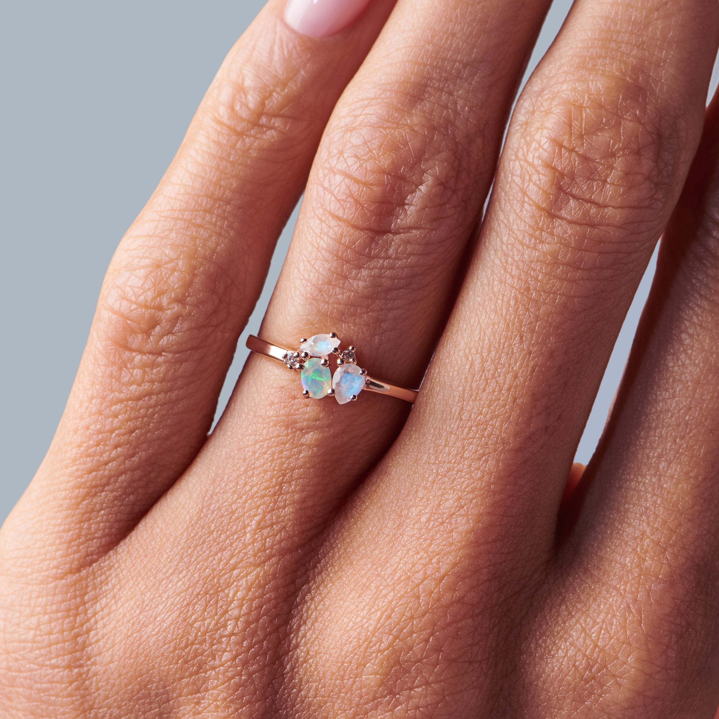 Opal Moonstone Ring - Orion、mySite、hinf8tx79