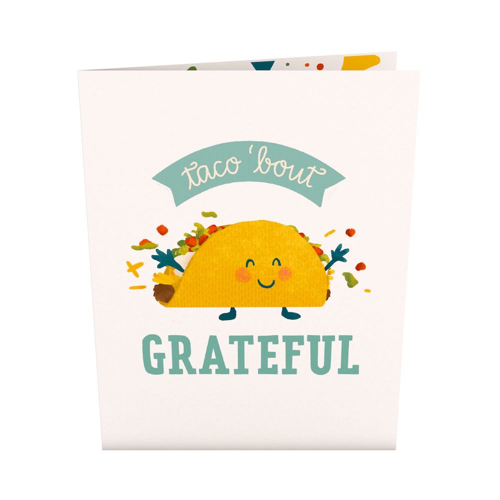 Grateful Taco: Paperpop® Card、mySite、solidvoid