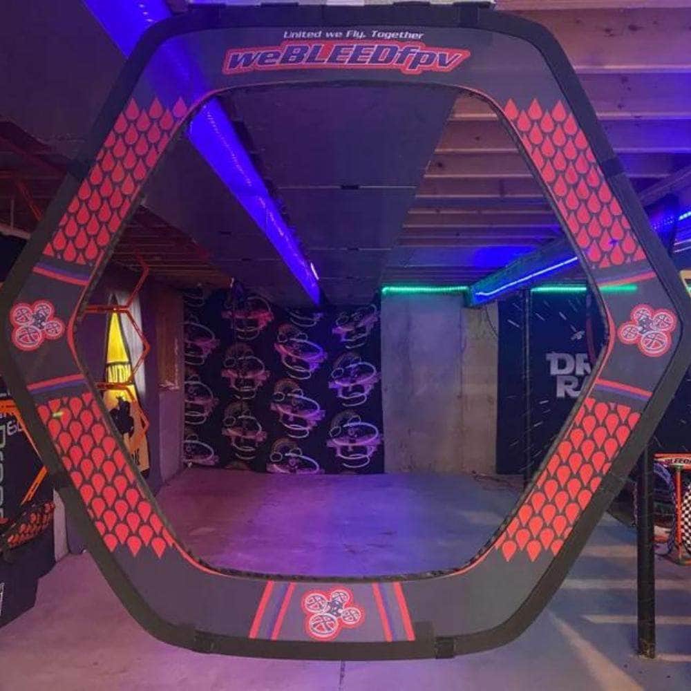  weBLEEDfpv Micro Drone Race Gates、mySite、merchandisen