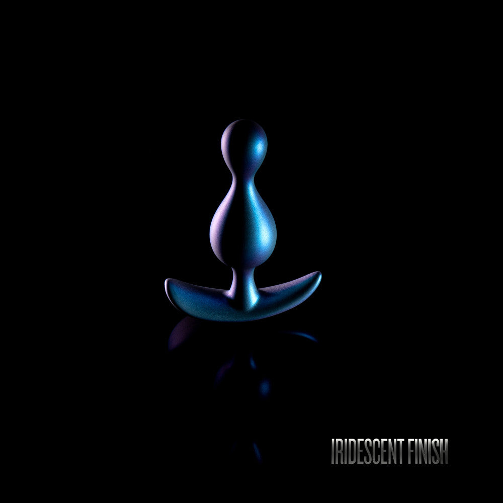 Anal Adventures Matrix By Blush® | The Photon Plug: 4.5 inch Smooth Tapered Butt Plug in Neptune Teal | With Stayput™ Technology & AnchorTech™ Base、mySite、bottomscart