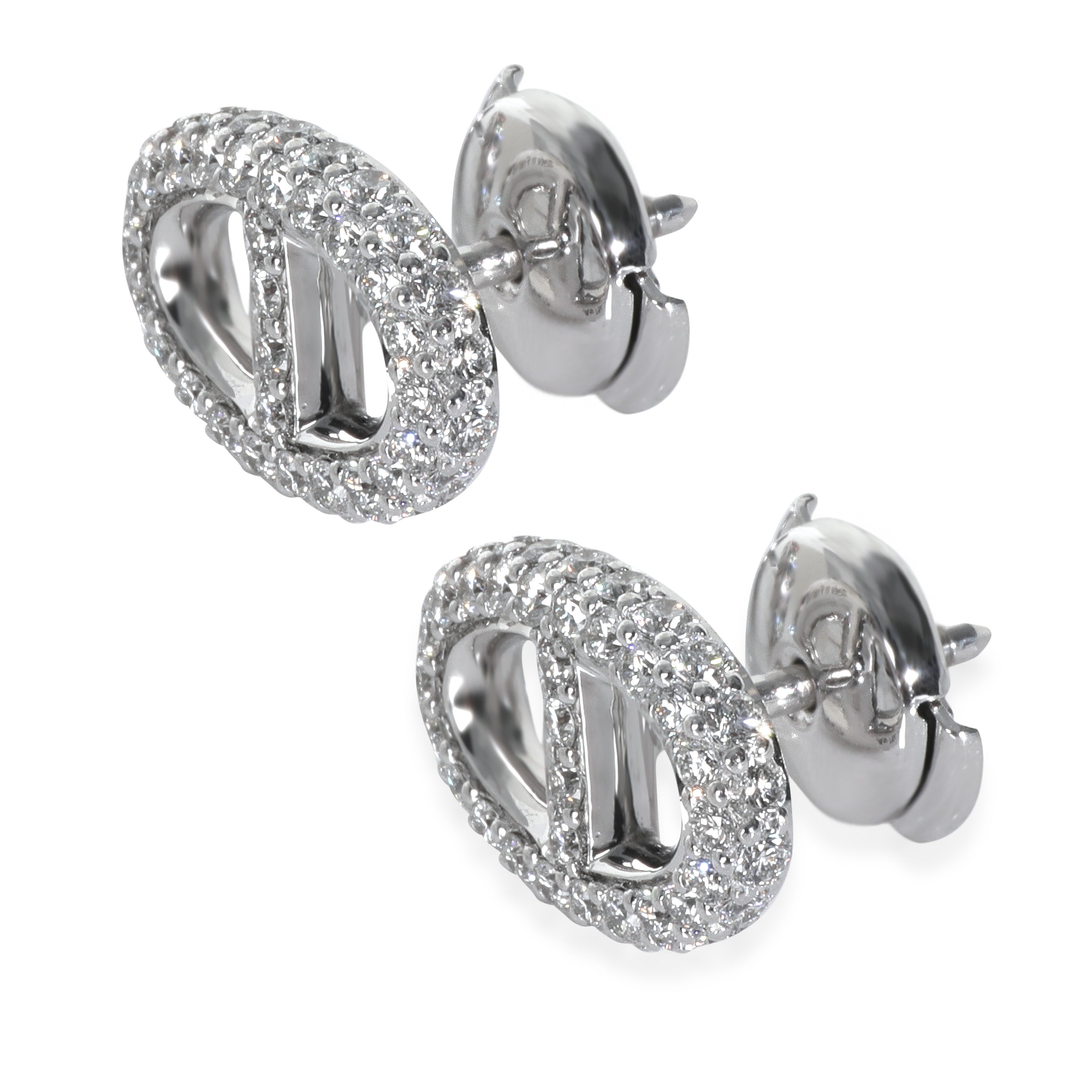 White Gold Diamond Farandole Earrings、mySite、garagedoors4me
