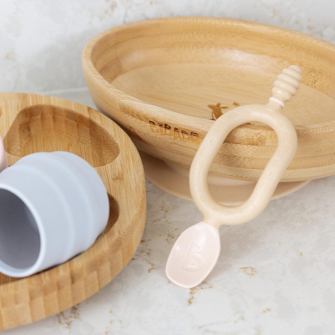  Bibado Dippit Multi-Stage Weaning Spoon + Dipper - Fawn、mySite、merchandisen