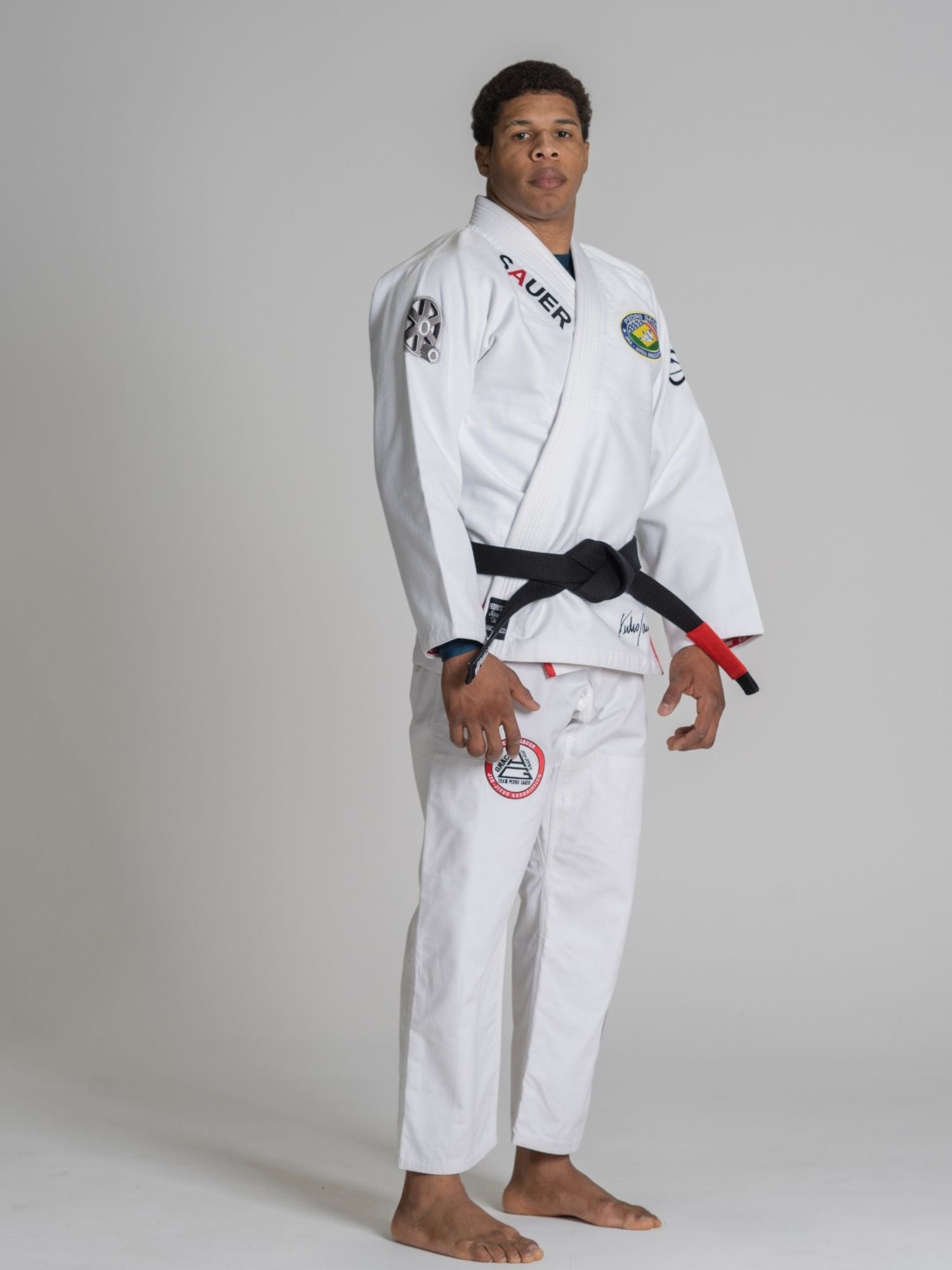 Pedro Sauer BJJ Signature Gi White、mySite、gigharbornorthrealestate
