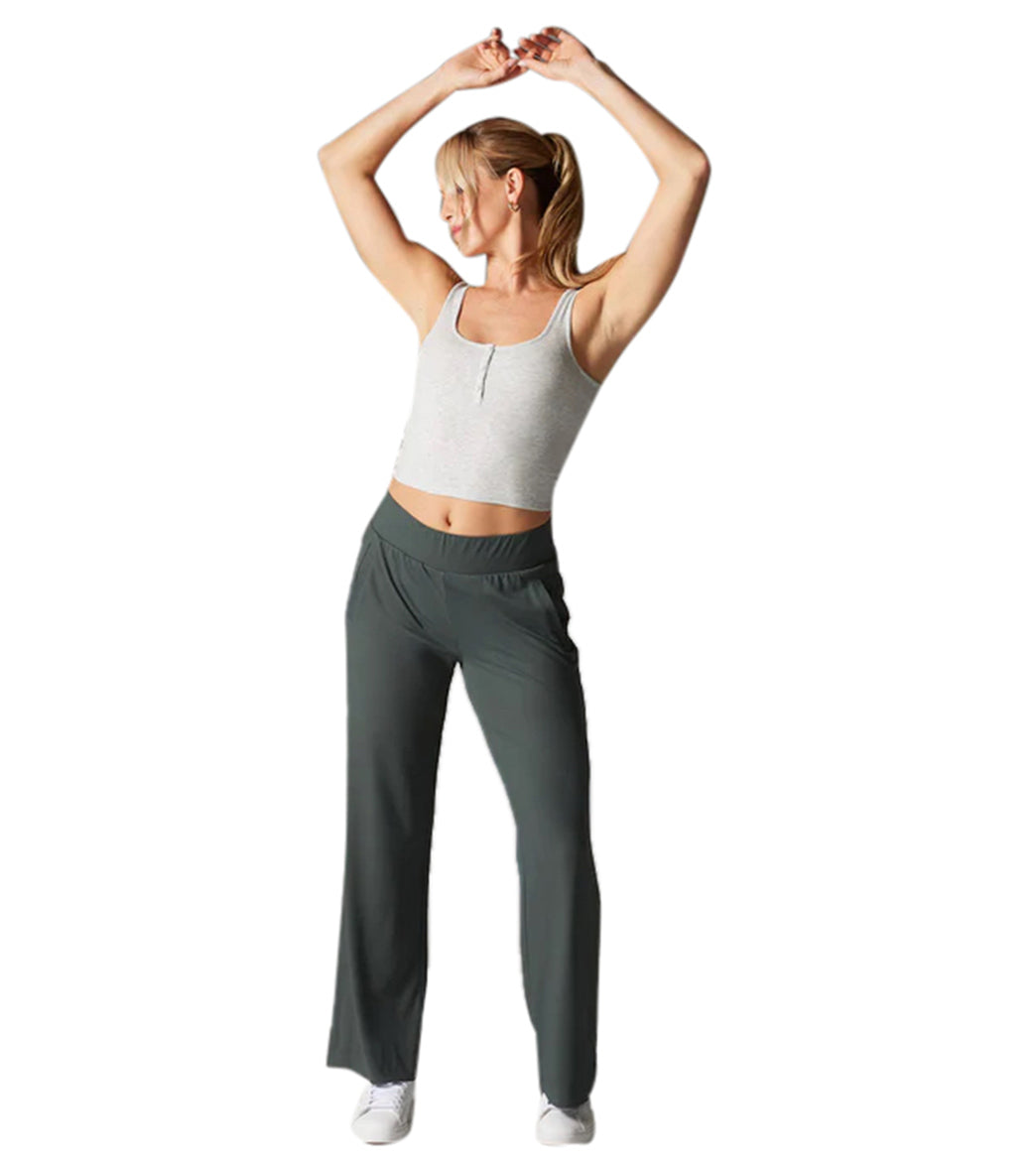 Tavi Brushed Tec Knit Wide Leg Pant、mySite、noshort