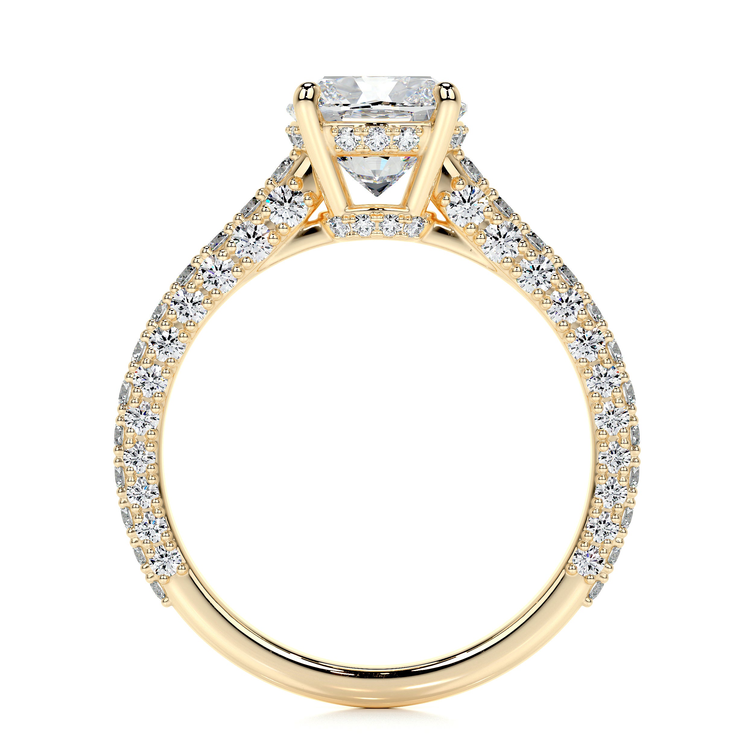 Fiona Lab Grown Diamond Ring -18K Yellow Gold、mySite、hinf8tx79