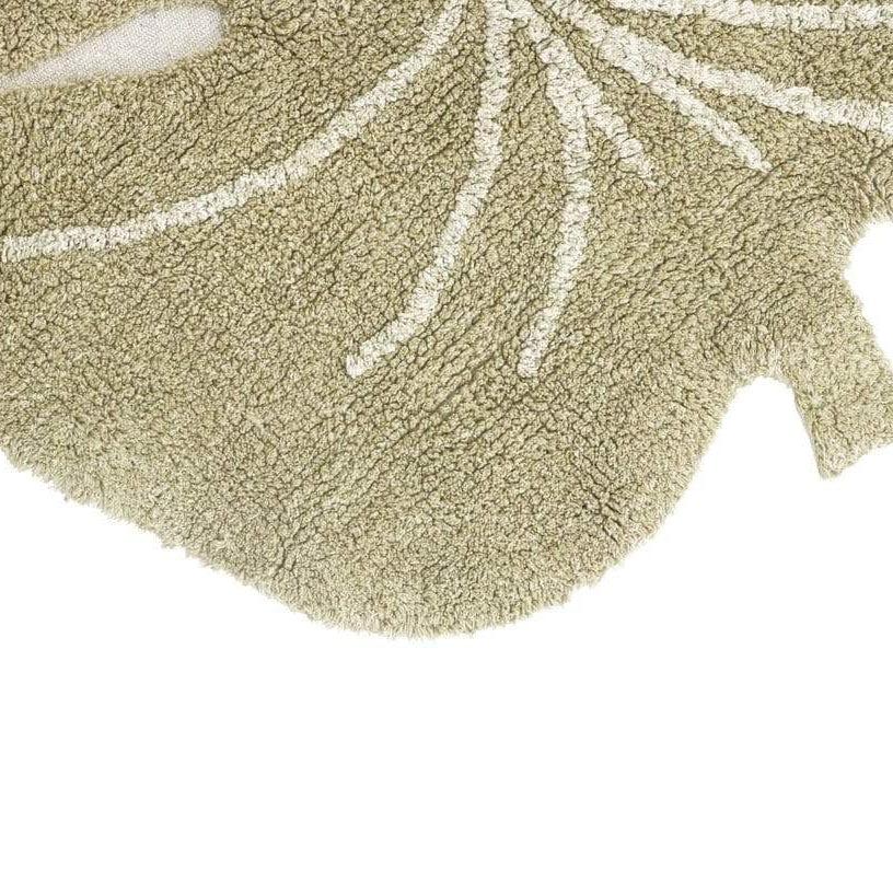 Mini Monstera Olive Washable Area Rug、mySite、gigharbornorthrealestate