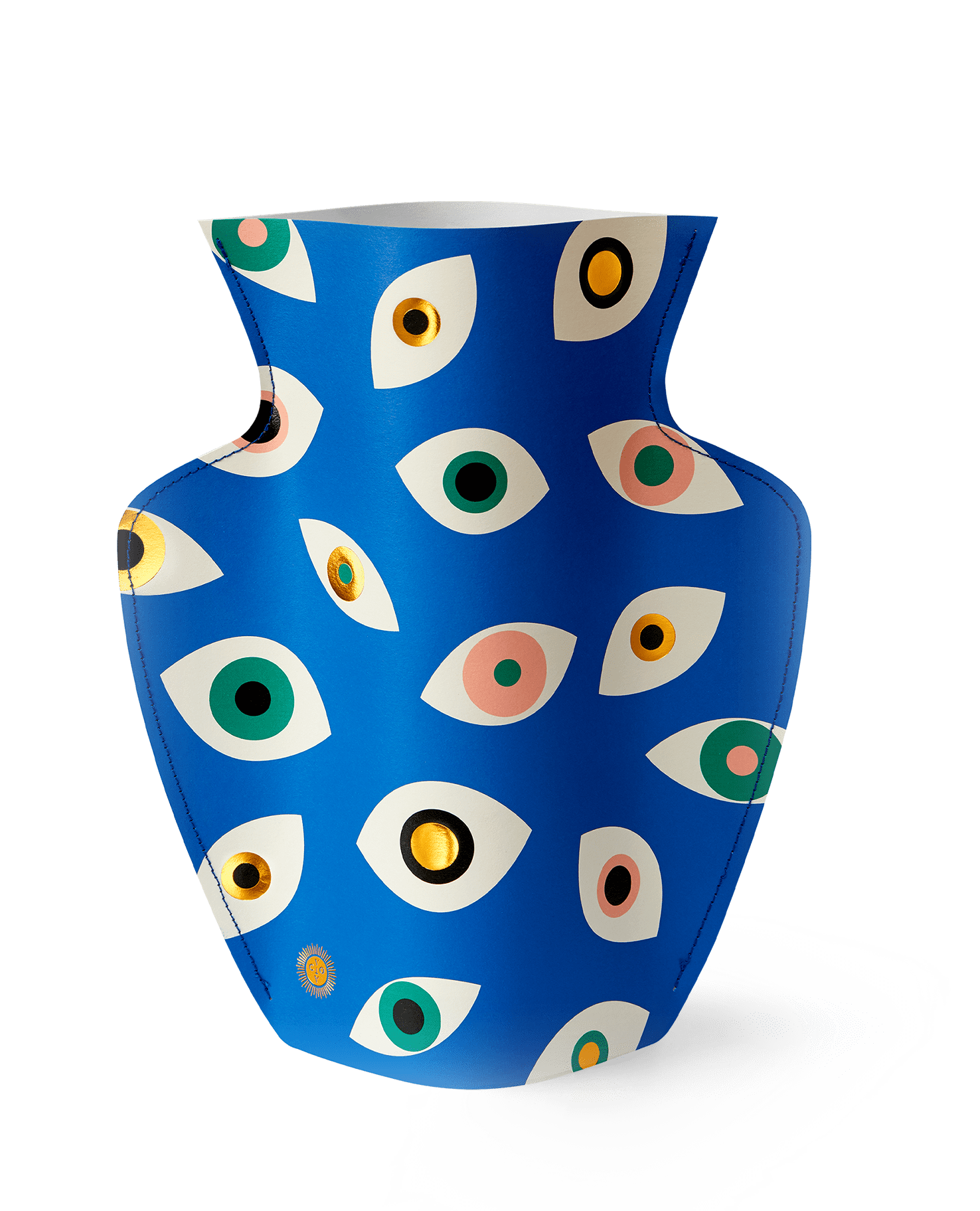 Blue Paper Evil Eye Vase by Octaevo - Large or Mini、mySite、topwebapps