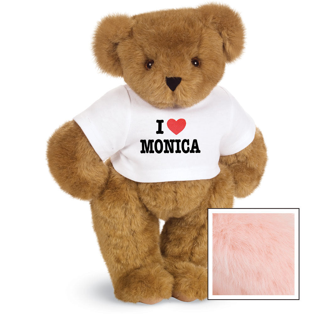 15 In. I HEART You Personalized T-Shirt Bear、mySite、pszhyizbm